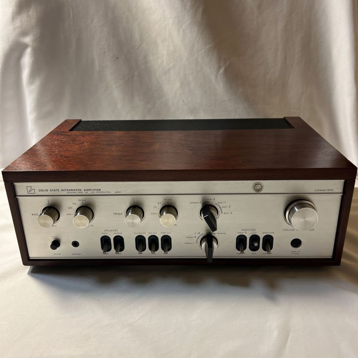 Luxman SQ505X (プレアンプ)完動美品 トランジスタインテグレー Luxman SQ505X (プレアンプ)完動美品 トランジスタインテグレー