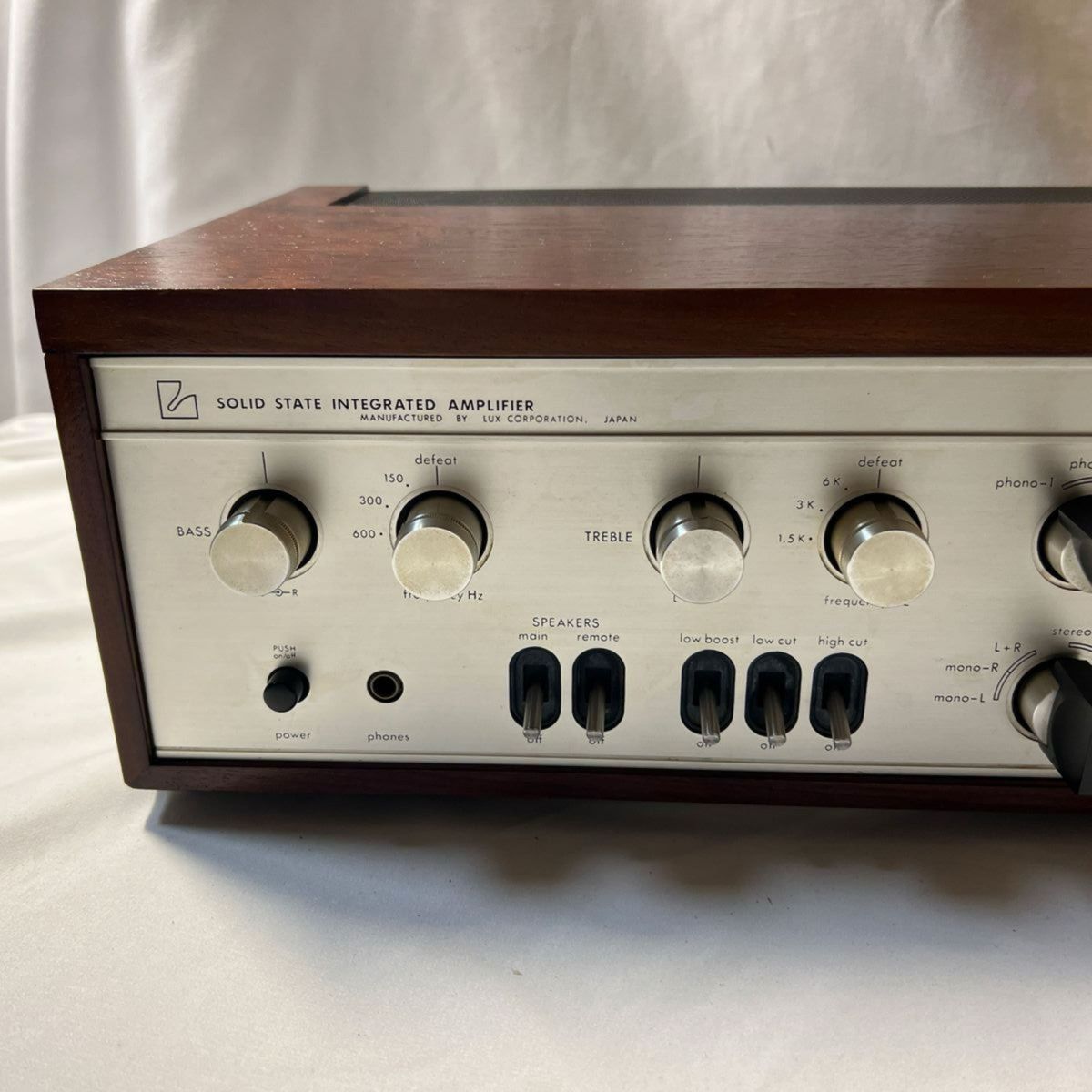 Luxman SQ505X (プレアンプ)完動美品 トランジスタインテグレー Luxman SQ505X (プレアンプ)完動美品 トランジスタインテグレー