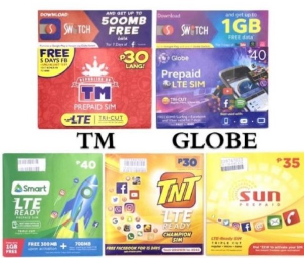 500ペソ分をフィリピンのGlobe Smart Sun TM TNT DITO（グローブとスマート）に直接ロードします。_画像1