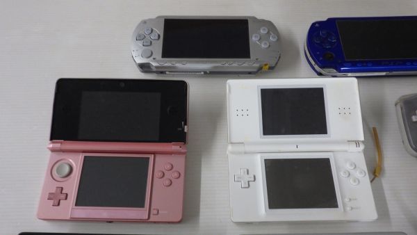 1円スタート♪携帯ゲーム機 まとめて８台セット/3DS/ゲームボーイアドバンス SP/PSP/NINTENDO DS/1111KGKA_画像2