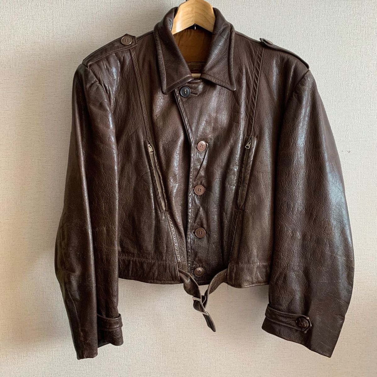 レザージャケット ヴィンテージ 30s40s ライダース 古着 メンズ レザージャケット ヴィンテージ 30s40s ライダース 古着 メンズ