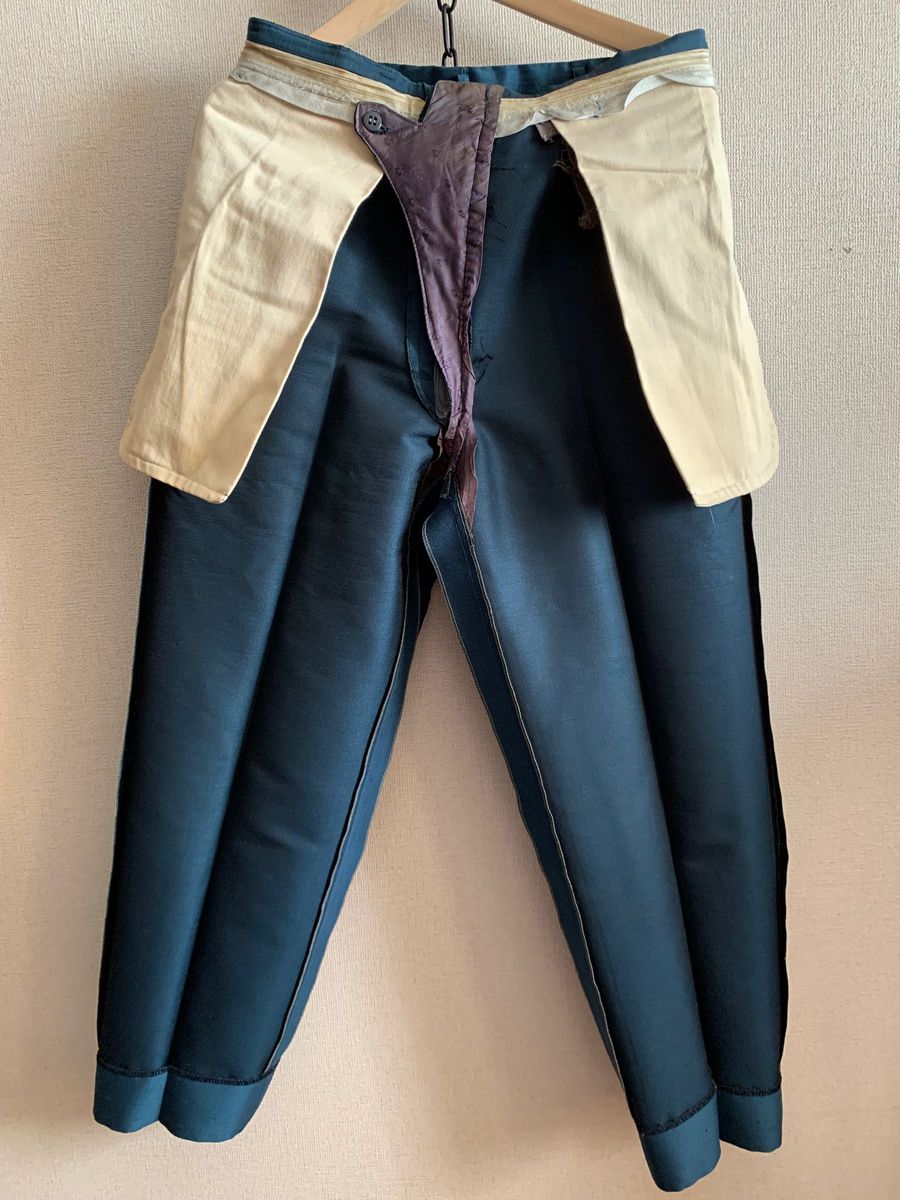 スラックス 玉虫 ブルー 50s 60s 古着 メンズ レディース レア スラックス 玉虫 ブルー 50s 60s 古着 メンズ レディース レア