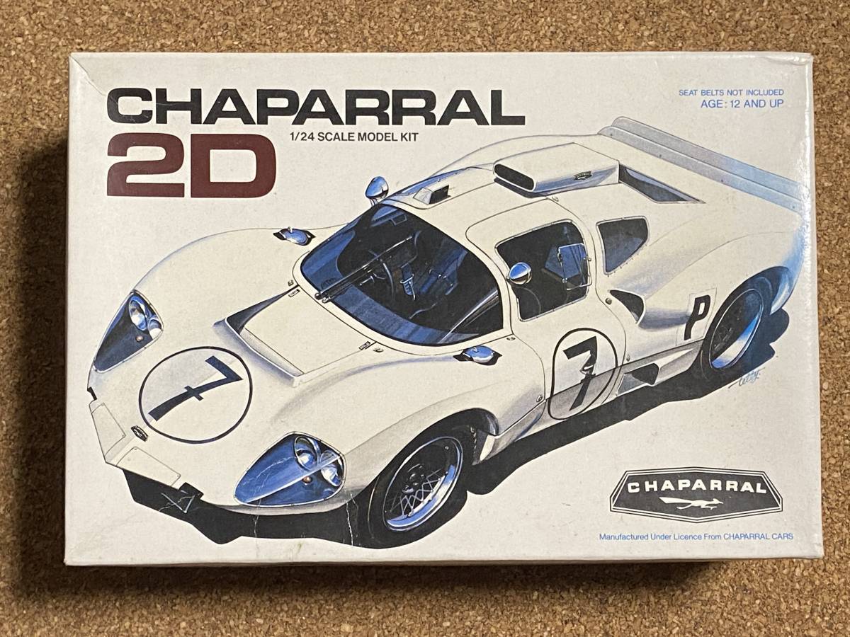モデラーズ　1/24 シャパラル2D 1966年後期型　レーシングカー　プラモデル_画像1