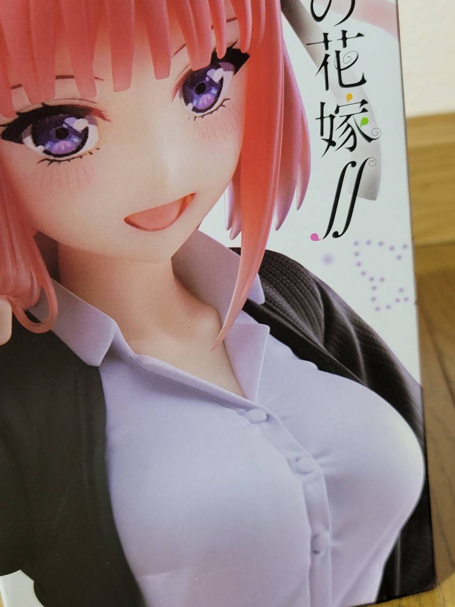 五等分の花嫁∬ Coreful フィギュア 中野二乃 制服 Ver 未開封 二乃 コアフル The Quintessential Quintuplets nino figure_画像7