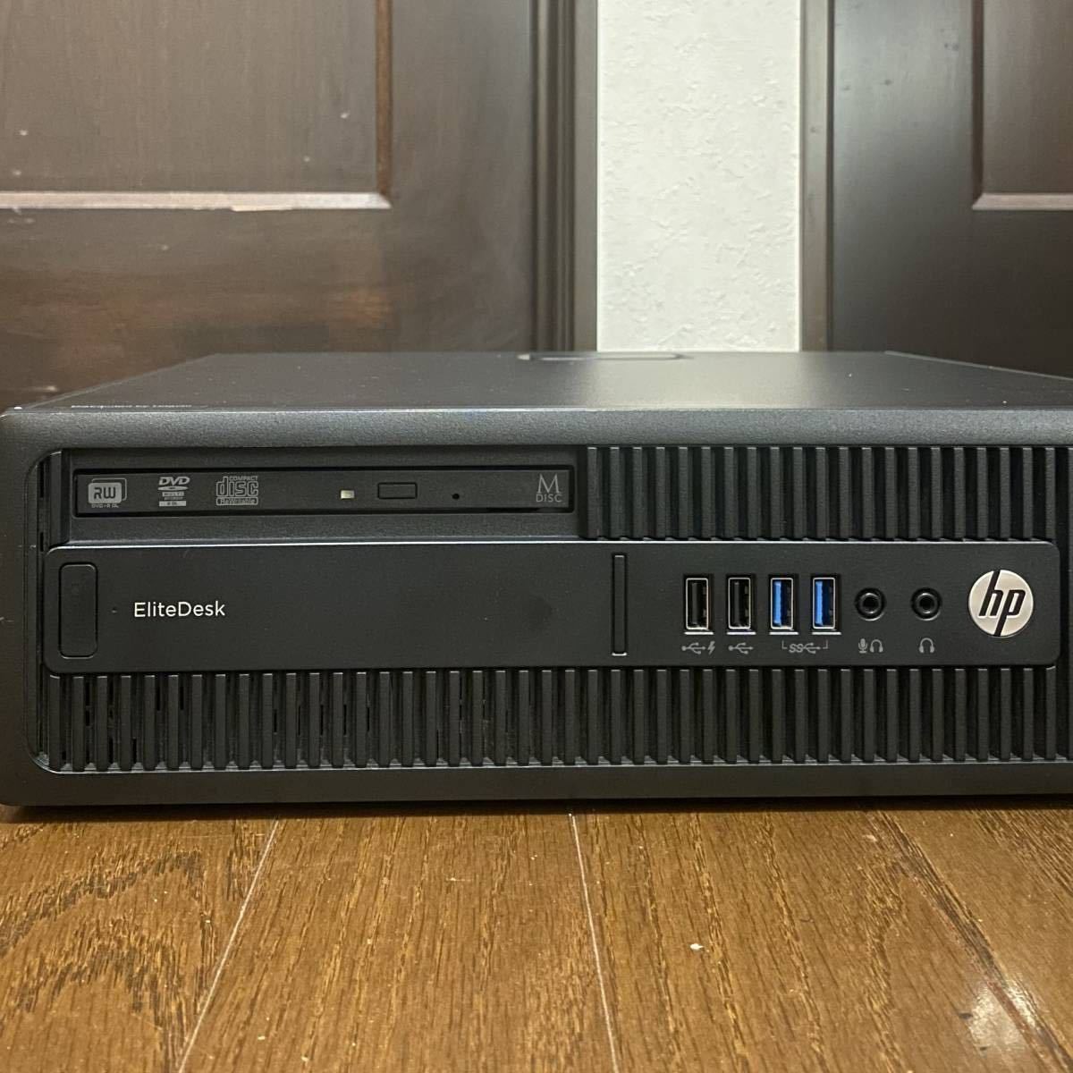 ★HP★小型★超高速 i5-6500/新品SSD512GB+大容量HDD1TB/大容量16GBメモリ/Wi-Fi(無線)/USB3.0/DP/Windows 11/MS Office 2021★_画像4