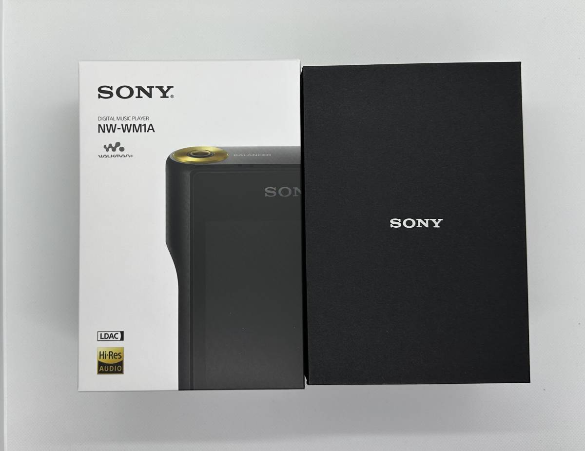 【ほぼ未使用】 SONY WALKMAN NW-WM1A 専用レザーケース付き ソニー ウォークマン デジタルオーディオプレイヤー DAP_画像3