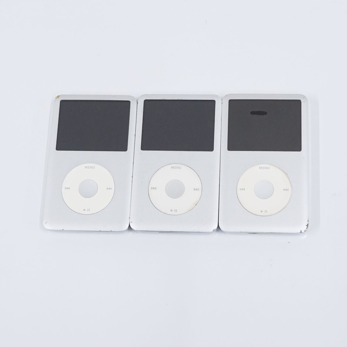 Apple アップル iPod アイポッド クラシック classic USED品 まとめて3個セット 動作未確認 【ジャンク】T V9544_画像1