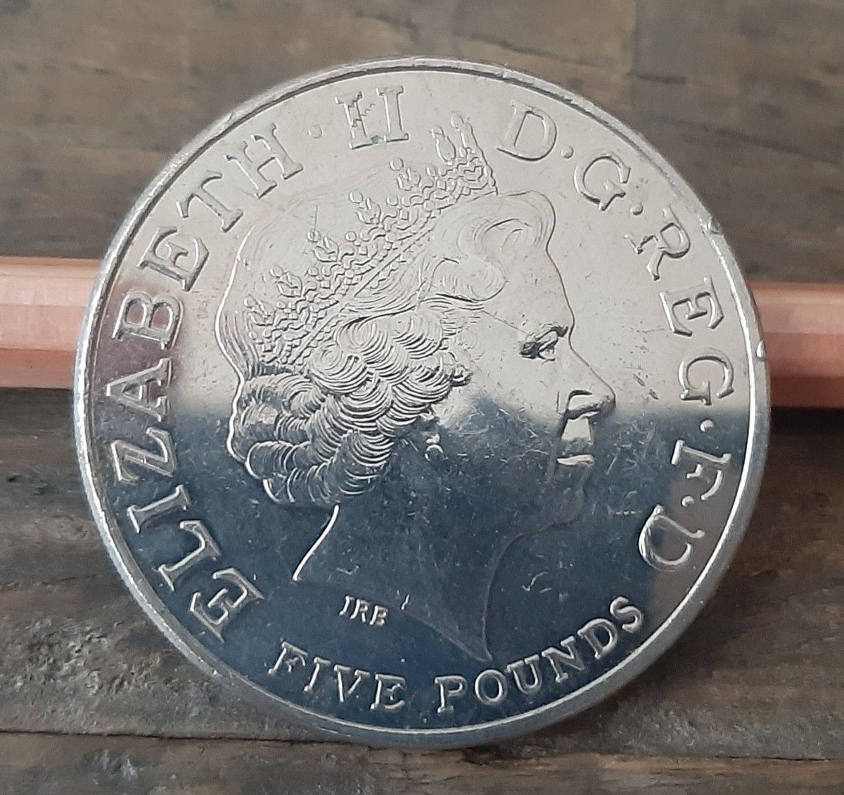 エリザベス女王 英国 イギリス 2006年 ブリティッシュ 記念コイン 5ポンド British ￡5 Coin