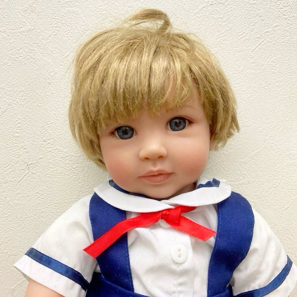 リボーンドール　人形 外国　男の子　幼児　抱き人形　金髪　着せ替え人形　ベビードール　全長約50㎝　アウトフィット付き'ベビー'リアル_画像3