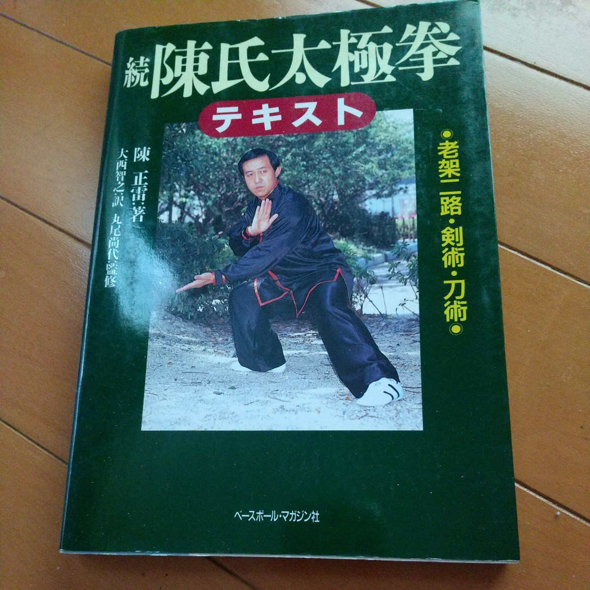 陳正雷　続・陳式太極拳テキスト　太極拳　拳法　武術　空手道　空手　気功 東洋医学　古武道　_画像1