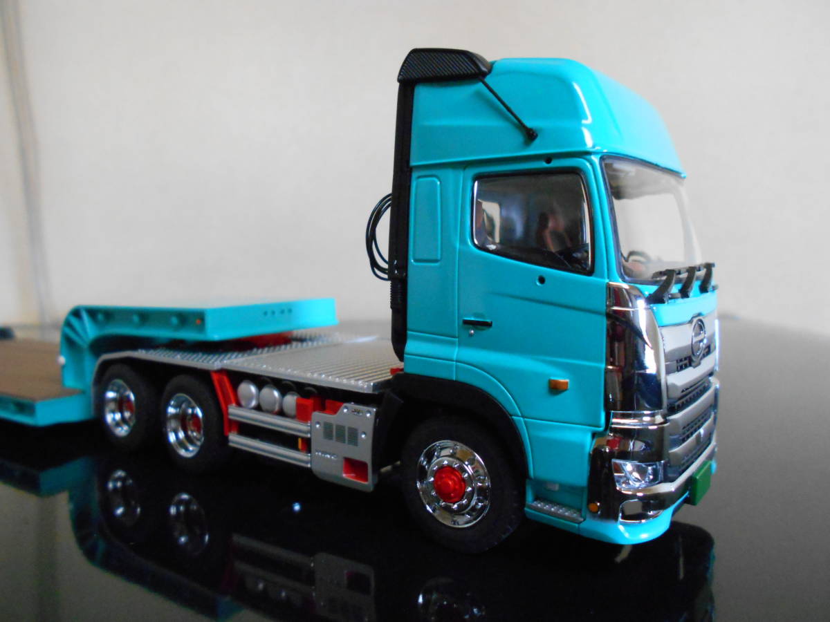 ケンクラフト　1/50 プロフィア　SS　６X4　ライトグリーン　トレーラーセット　現行モデル　未展示品　_画像6