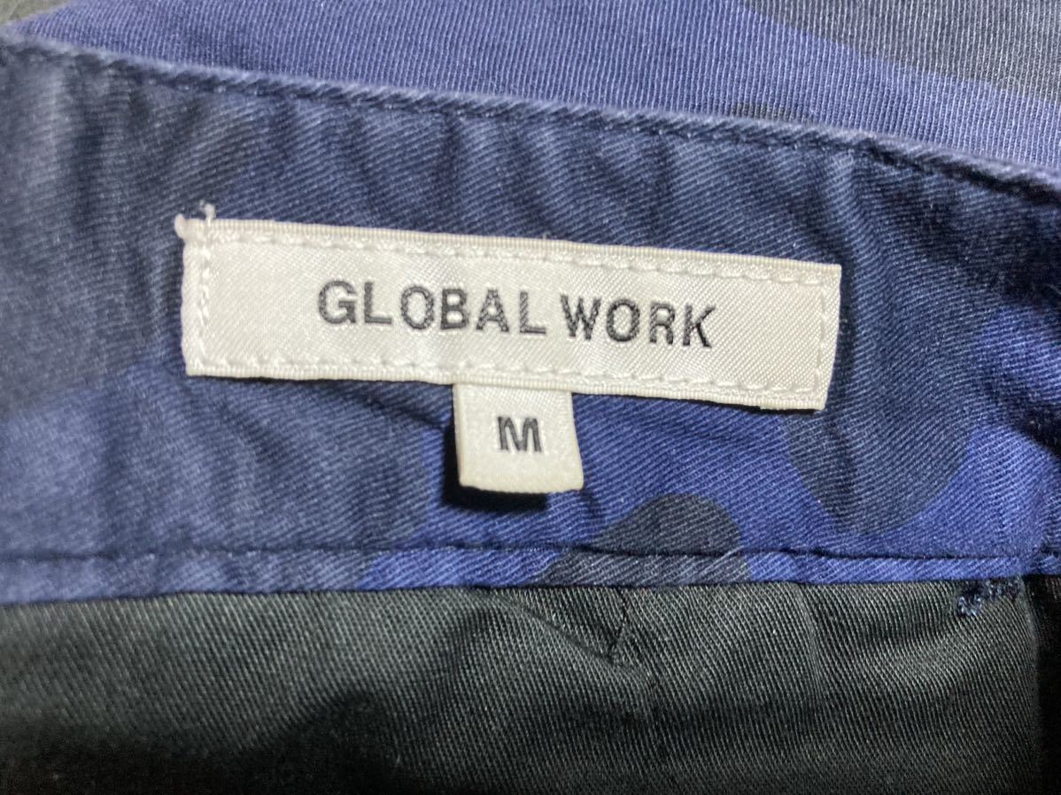 GLOBAL WORK！ネイビー、黒迷彩パンツ・サイズMの画像4
