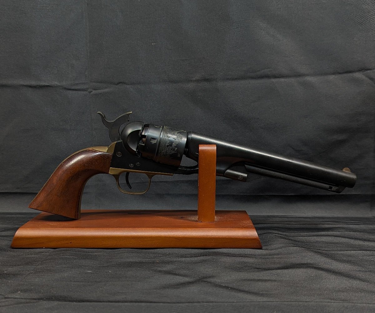 ◆CAW◆COLT M1860 ARMY 7.5inch◆with Navy Grip Model◆Brass HW◆コルト◆アーミー◆クラフトアップルワークス◆SPG規格◆中古品◆_スタンドは商品に含まれません。