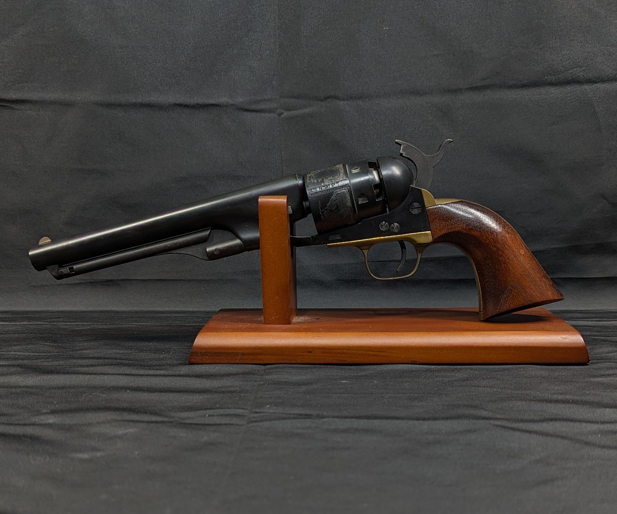 ◆CAW◆COLT M1860 ARMY 7.5inch◆with Navy Grip Model◆Brass HW◆コルト◆アーミー◆クラフトアップルワークス◆SPG規格◆中古品◆_スタンドは商品に含まれません。