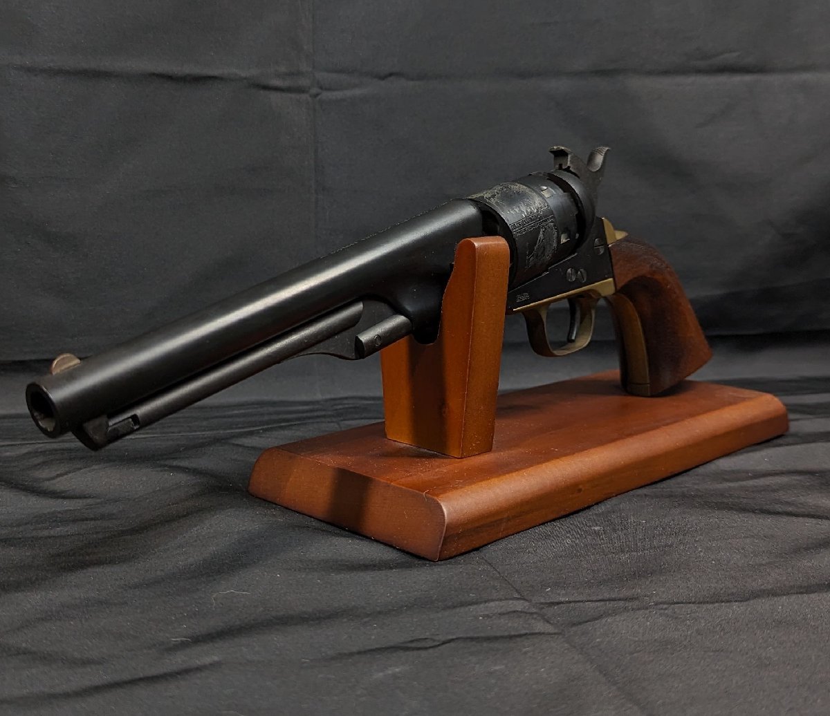 ◆CAW◆COLT M1860 ARMY 7.5inch◆with Navy Grip Model◆Brass HW◆コルト◆アーミー◆クラフトアップルワークス◆SPG規格◆中古品◆_スタンドは商品に含まれません。