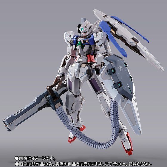 METAL BUILD ガンダム アストレア＋プロトGNハイメガランチャー & ガンダム アストレア用高機動試験装備_画像3