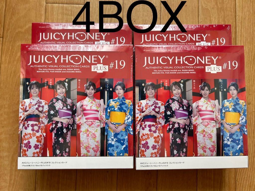 AVC ジューシーハニー PLUS #19 4box 未歩なな 伊藤舞雪 楓ふうあ 美乃