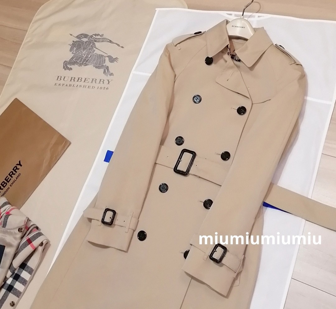 本物上質●ライナー付きトレンチコート　バーバリー ノバチェック　バーバリーロンドン　BURBERRY　LONDON　ベージュ　ロング丈　極美品●