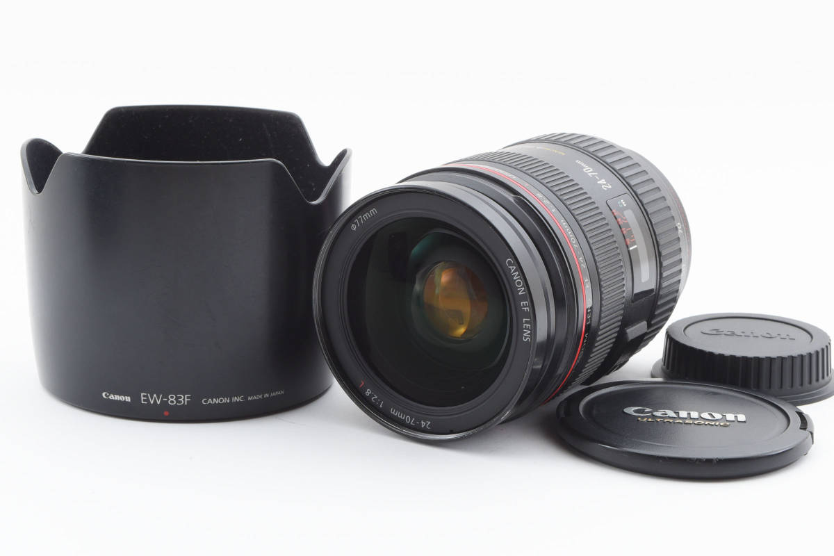 【光学美品】 Canon 標準ズームレンズ EF24-70mm F2.8L USM キヤノン キャノン 【現状品】 #1268_画像1