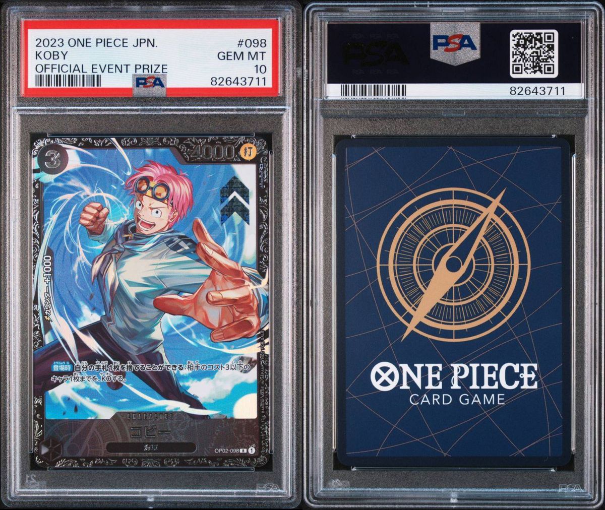 PSA10】ワンピースカード コビー フラッグシップ|Yahoo!フリマ PSA10】ワンピースカード コビー フラッグシップ|Yahoo!フリマ