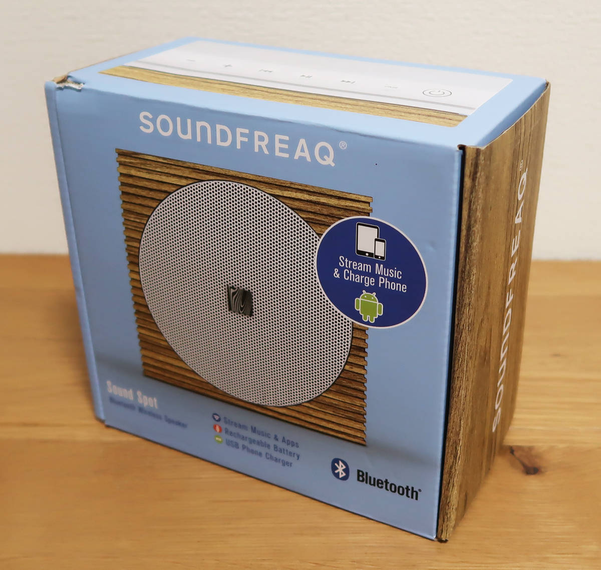SOUNDFREAQ サウンドフリーク SFQ-07 Bluetooth ワイヤレス スピーカー Sound Spot_画像6