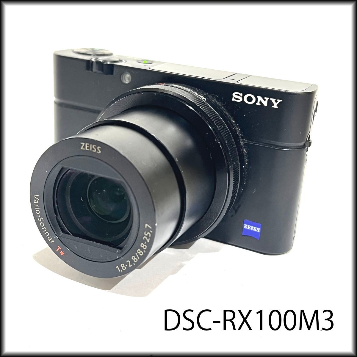 ◆ソニー◆サイバーショット デジタルカメラ DSC-RX100M3 2010万画素 24mm大口径レンズ デジタルスチルカメラ 動作品 中古