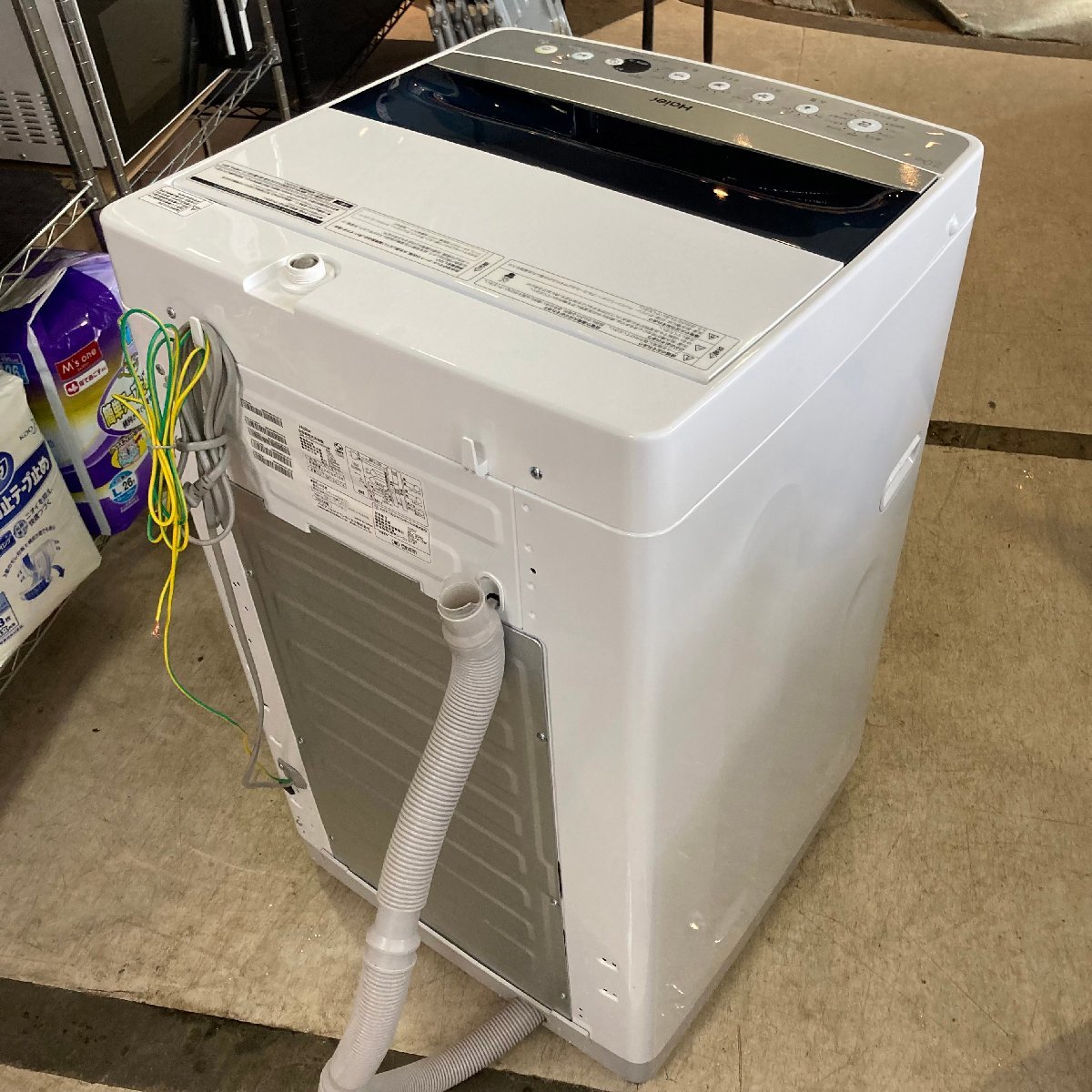 札幌市内送料無料●Haier●ハイアール 全自動洗濯機 JW-C70C 2022年製 7㎏ 中古美品_画像4