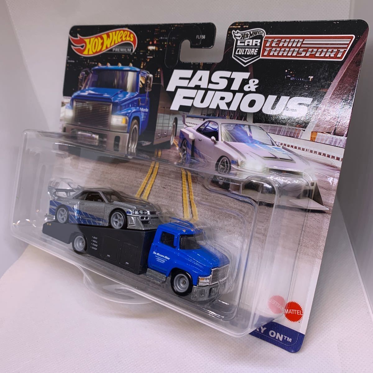 新品未開封 ホットウィール Hot Wheels トランスポート ワイルドスピードFAST&FURIOUS LB-ER34 スーパーシルエットニッサンスカイライン_画像7