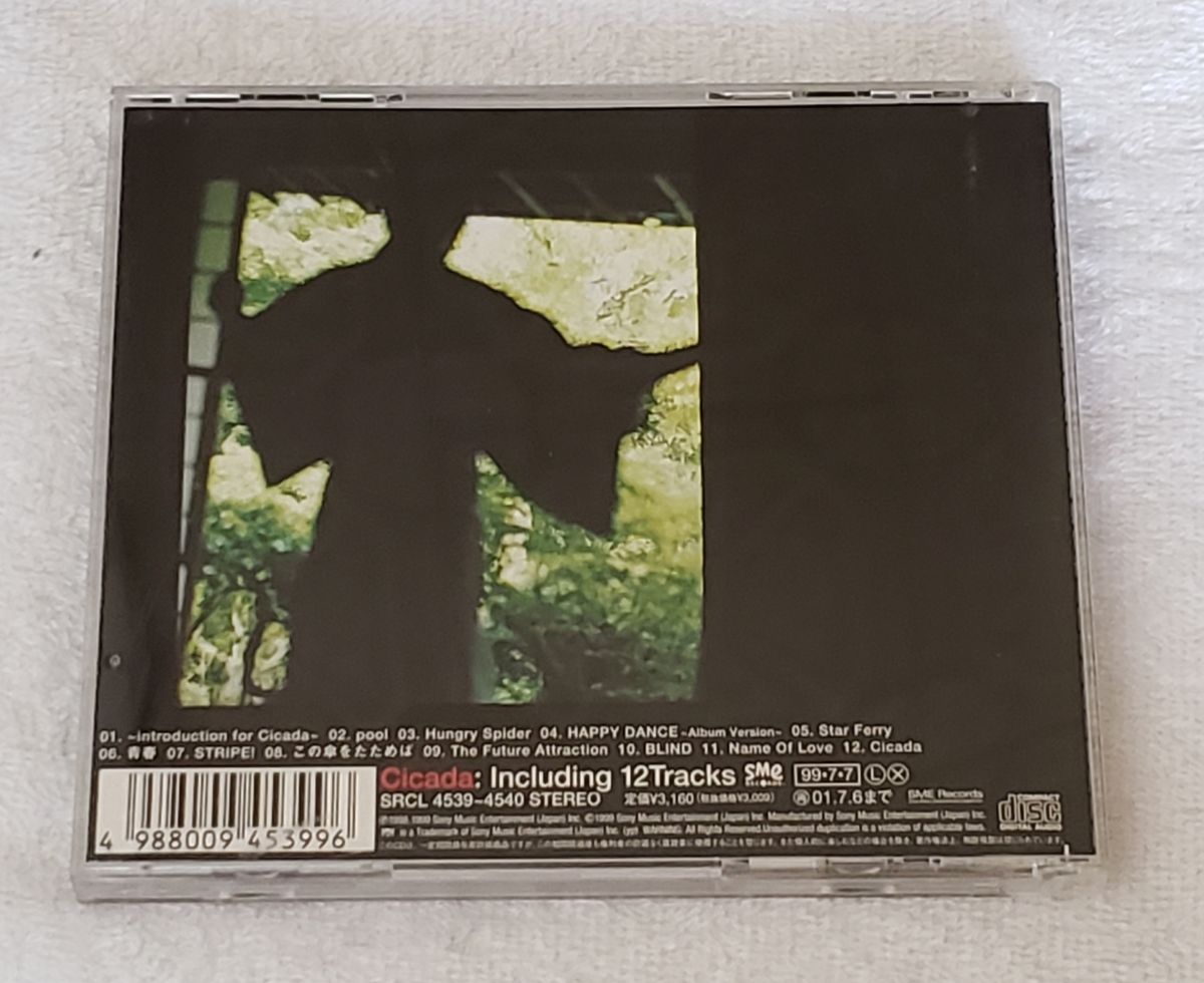 槇原敬之「Cicada」8cmシングル付 CD