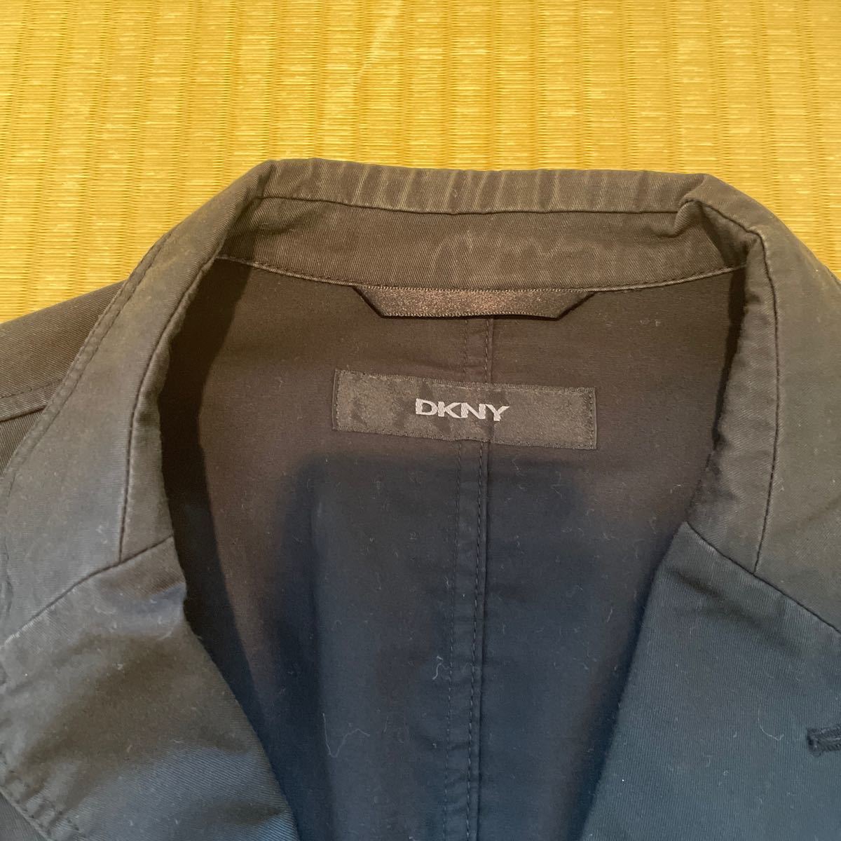 DKNY ジャケット ダナキャランニューヨーク コットン テーラードジャケット dkny スーツジャケット_画像2