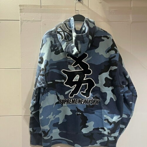Supreme 22aw New York Yankees Kanji Hooded Sweatshirt XLサイズ シュプリーム ニューヨークヤンキース 最高ロゴ_画像2