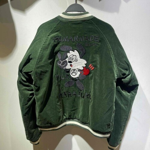 HUMAN MADE x Girls Don't Cry 22ss VICK YOKOSUKA REVERSIBLE JACKET Mサイズ GDC ガールズドントクライ_画像3