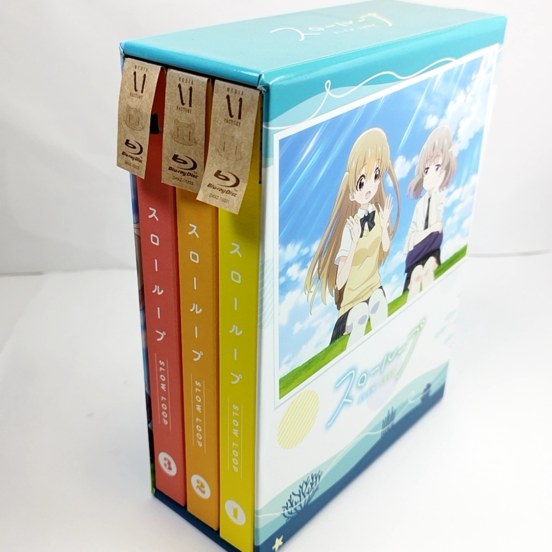 BOX付　スローループ　Blu-Ray　全3巻セット　初回版　特典全付