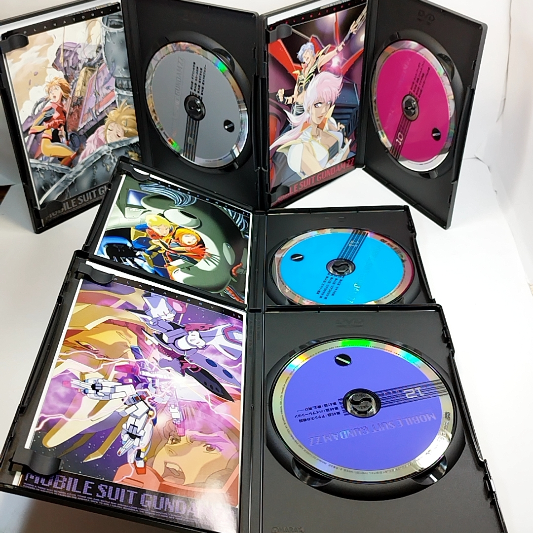 送料無料　機動戦士ガンダムZZ 1~12 　DVD 全12巻セット　_画像6