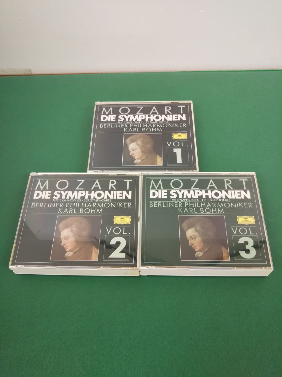 CDBOX / MOZART / モーツアルト / DIE SYMPHONIEN /BERLINER PHILHARMONIKER/ポリドール/CD12枚組、解説書付き、輸入盤/427 241-2/【M006】_画像5