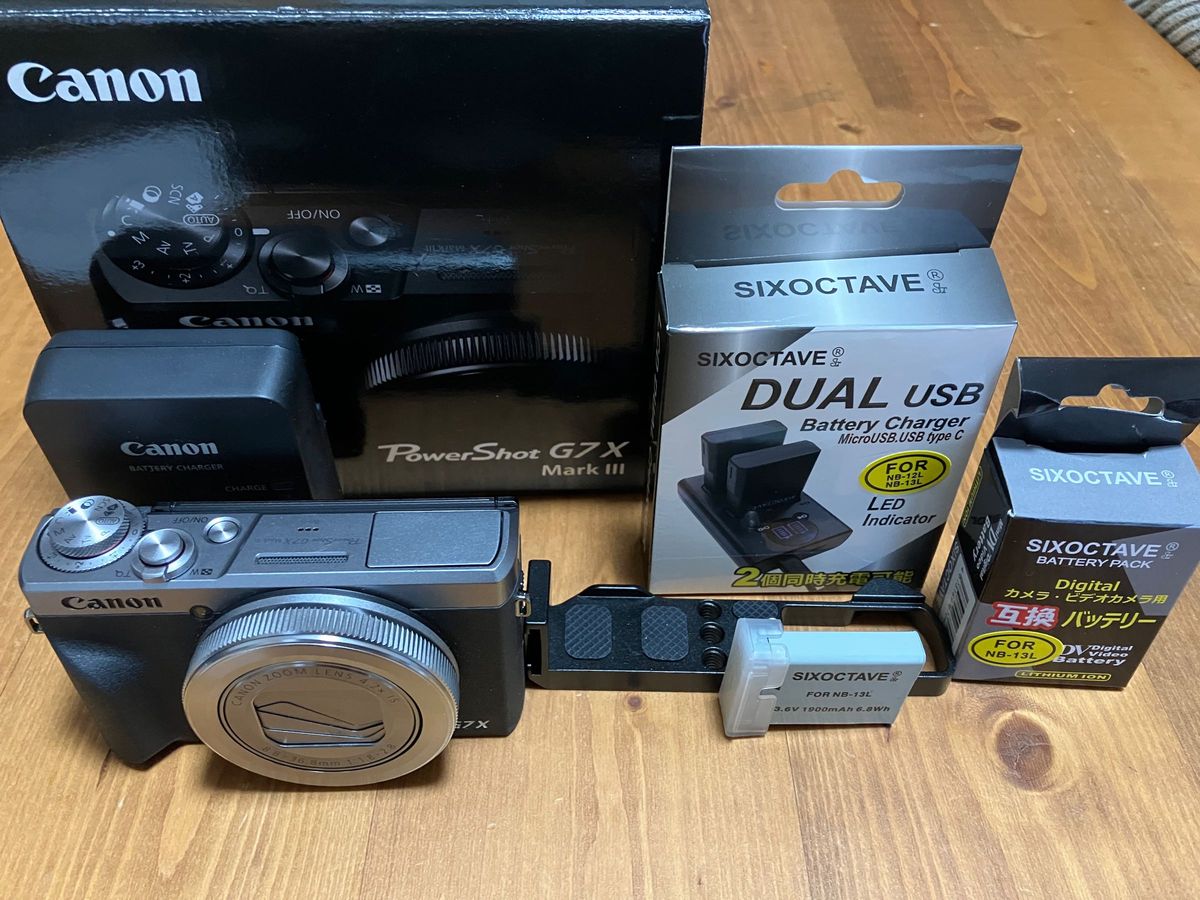 【23年5月購入2年保証有】Canon デジタルカメラ　g7x mark3 キャノン PowerShot コンパクトデジタルカメラ