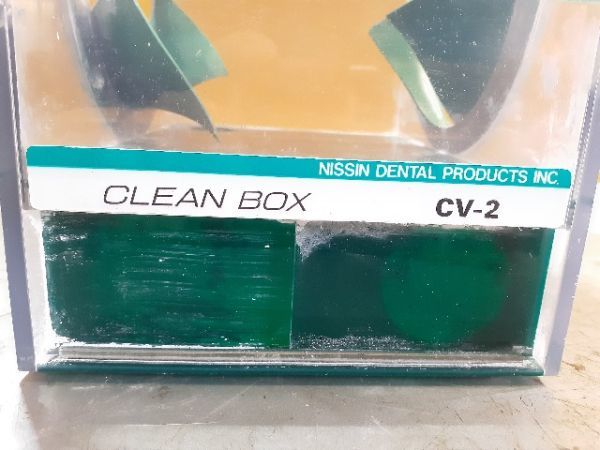 【1円スタート！】ニッシンデンタル CLEAN BOX クリーンボックス CV-2 作業ボックス 歯科技工_画像3