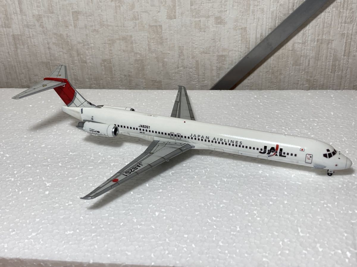 1/200 JAL MD-80 アーク塗装 完成品_画像3