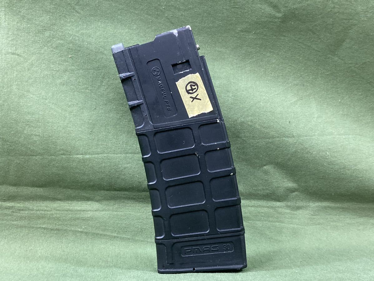 ④ 『希少品』 MAGPUL PTS / G&P WA M4 系 ガスブローバック 用 PMAG マガジン 欠品多数 現状作動不可 ジャンク マグプル_画像1