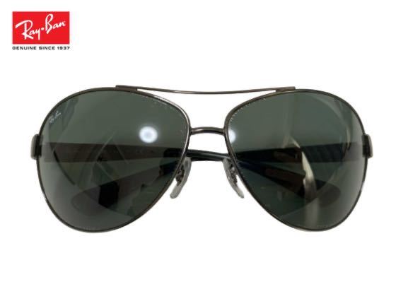 Ray-Ban レイバン RB3386 004/71 67□13 130 3Ｎ アビエーター サングラス メガネ 眼鏡 メンズ ブラック系 _画像2