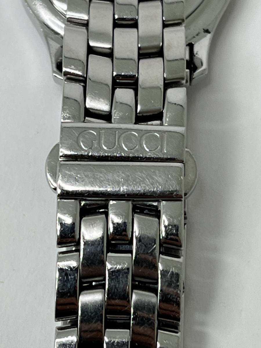 【M68】GUCCI グッチ 5500 L クォーツ SSケース レディース腕時計 稼働品 腕時計_画像4