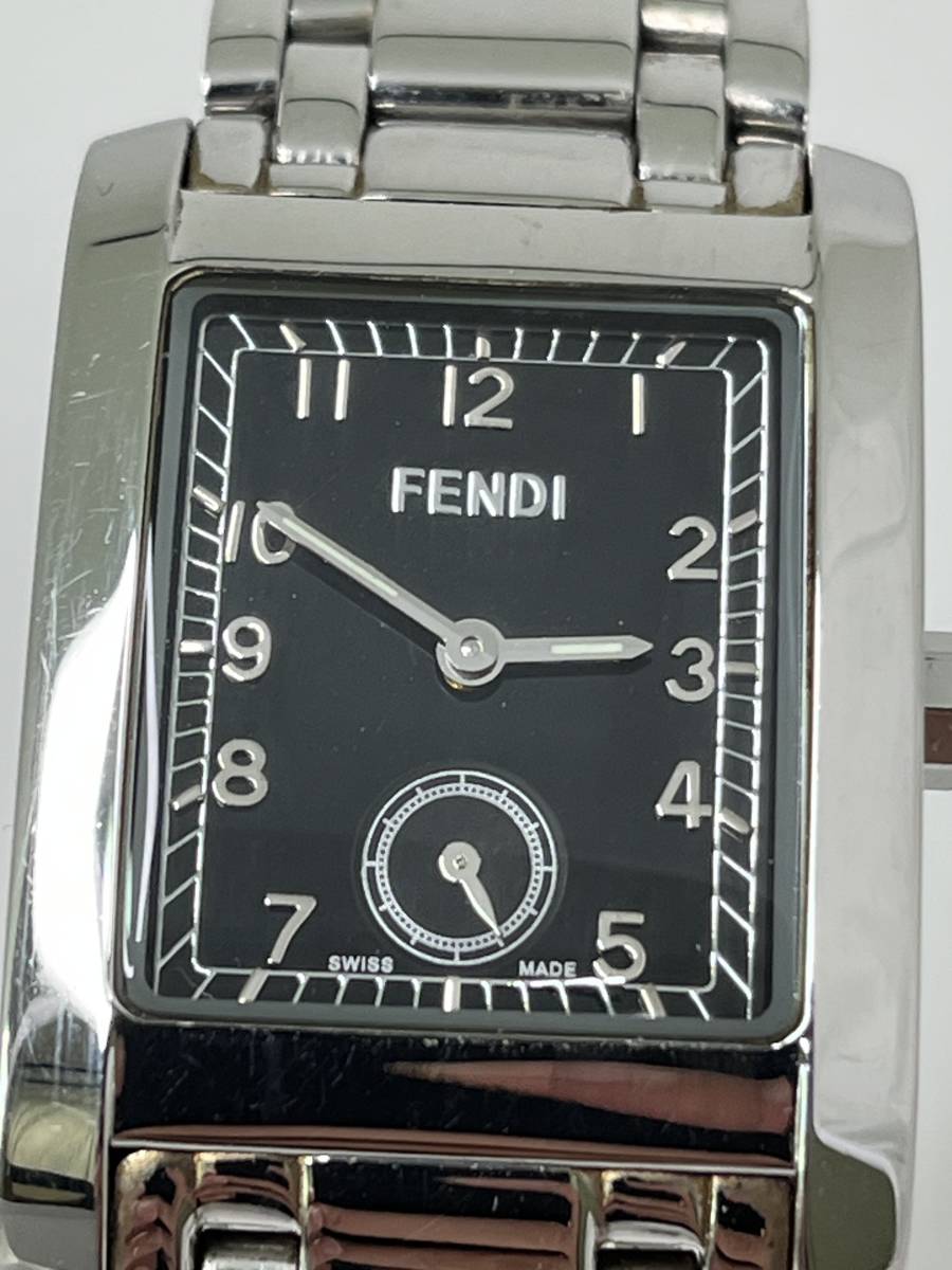 【M68】FENDI orologi フェンディー クォーツ SSケース レディース腕時計 稼働品 腕時計_画像4