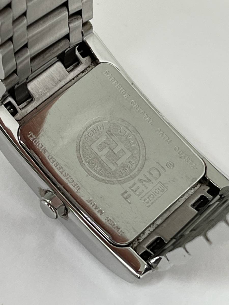【M68】FENDI orologi フェンディー クォーツ SSケース レディース腕時計 稼働品 腕時計_画像5