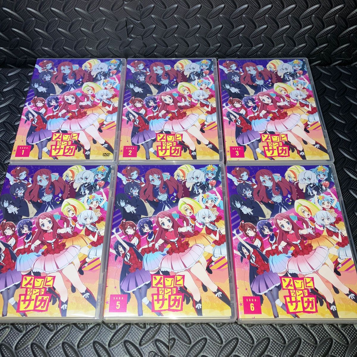 【DVD】ゾンビランドサガ 1-6巻 全巻セット アニメ レンタル落ち