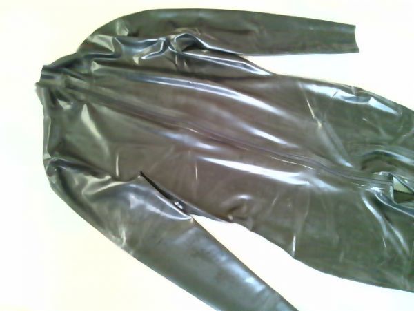 rj003ラテックス ラバー キャットスーツ latex フロントジッパー男性XS～男性XL サイズ、色選べます。受注生産
