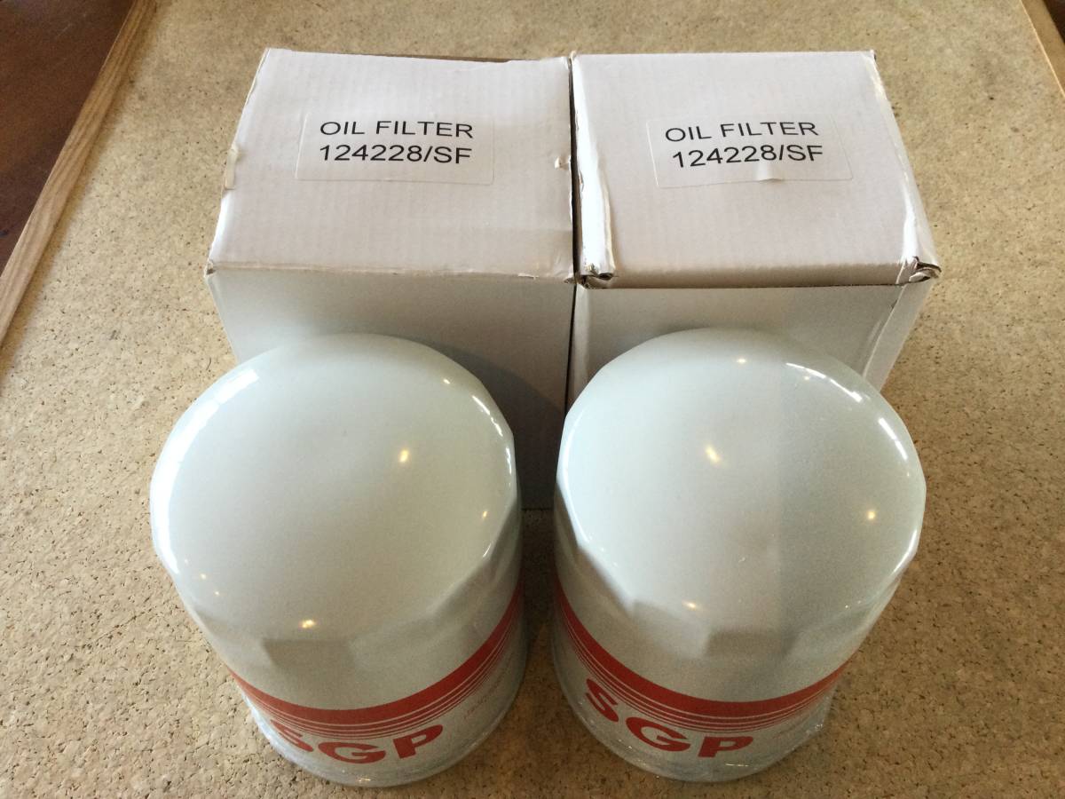  Ferrari Testarossa oil filter SGP made 2 piece set 