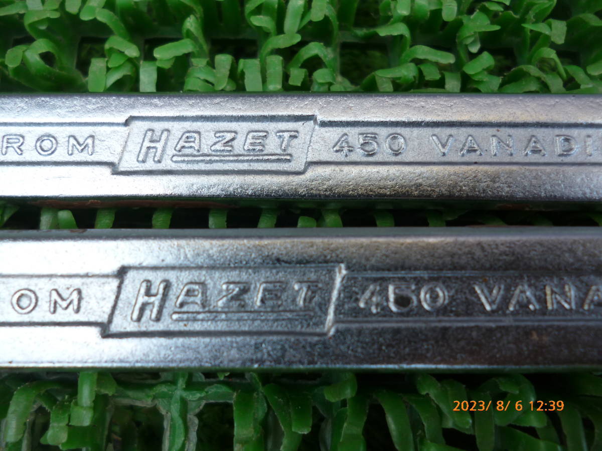 ハゼット HAZET 450 ドイツ 両口 スパナ 1本 在庫有 ( W BS 3/8 5/16 5/16 1/4 レターパックライト370円 レターパックプラス520円対応 23の画像5