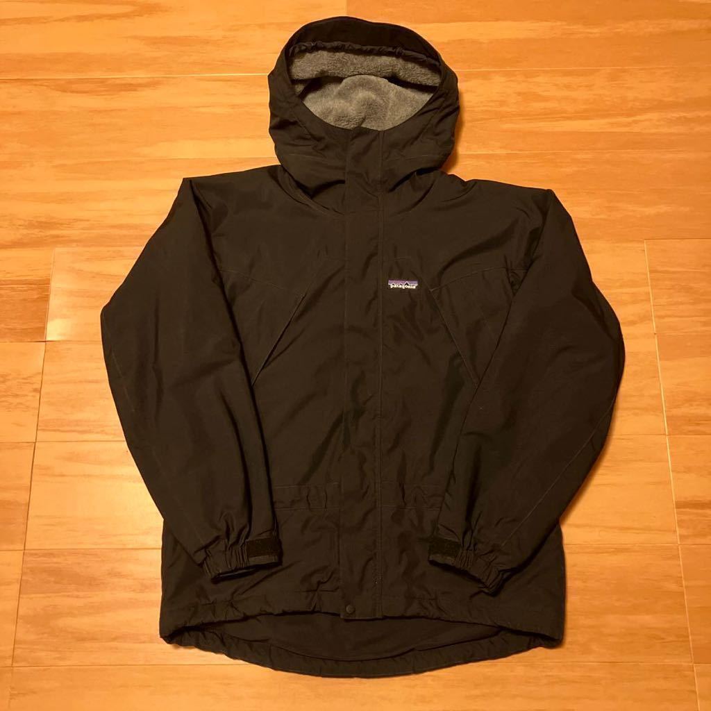 美品 PATAGONIA INFURNO JKT JACKET BLACK XS VINTAGE パタゴニア インファーノ ジャケット フリース ブラック DAS PARKA MARS 野村訓市