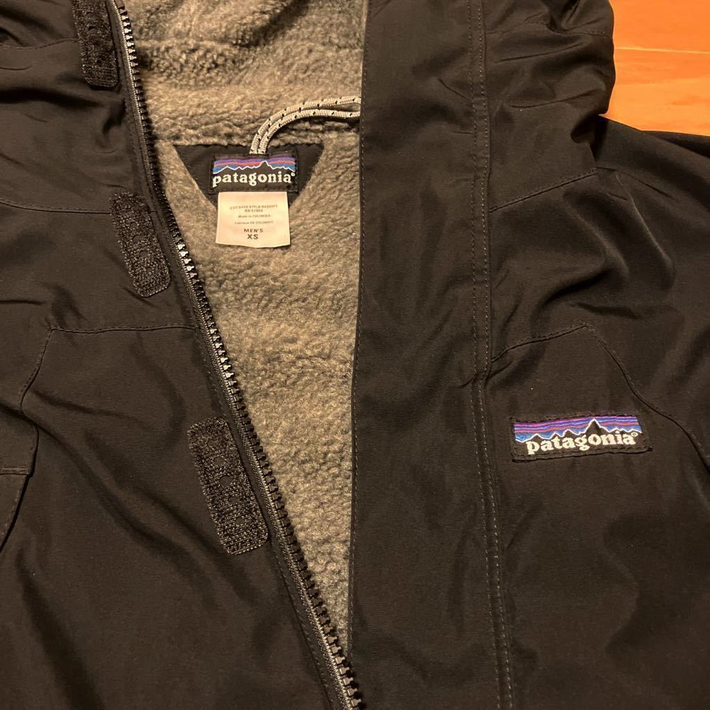 美品 PATAGONIA INFURNO JKT JACKET BLACK XS VINTAGE パタゴニア インファーノ ジャケット フリース ブラック DAS PARKA MARS 野村訓市_画像2