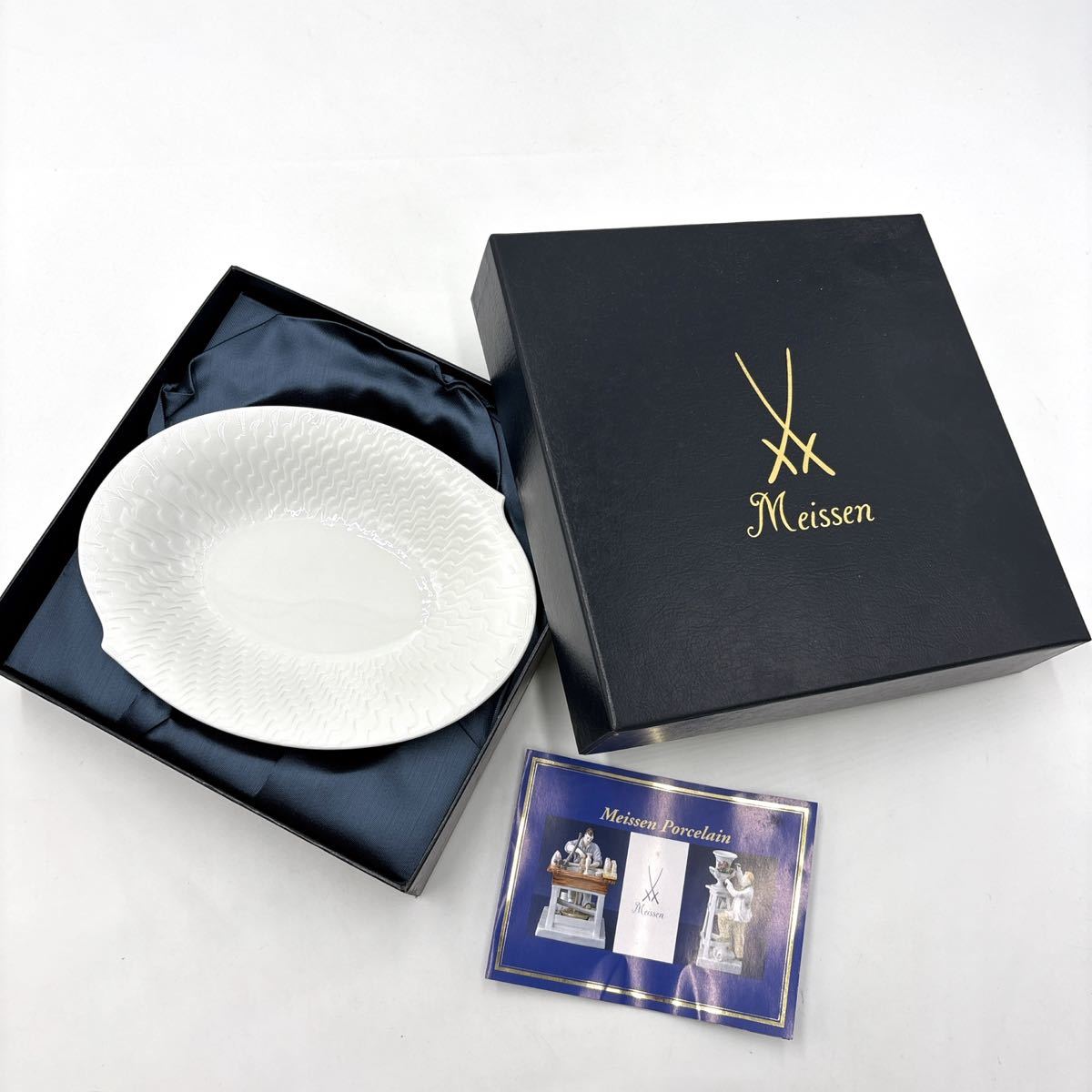 1円~ ＊ まとめ売り '豪華6点セット' Meissen / Richard Ginori / ROYAL COPENHAGEN / WEDGWOOD / KAGAMI CRYSTAL お皿 カップ コップ 卸売_画像3